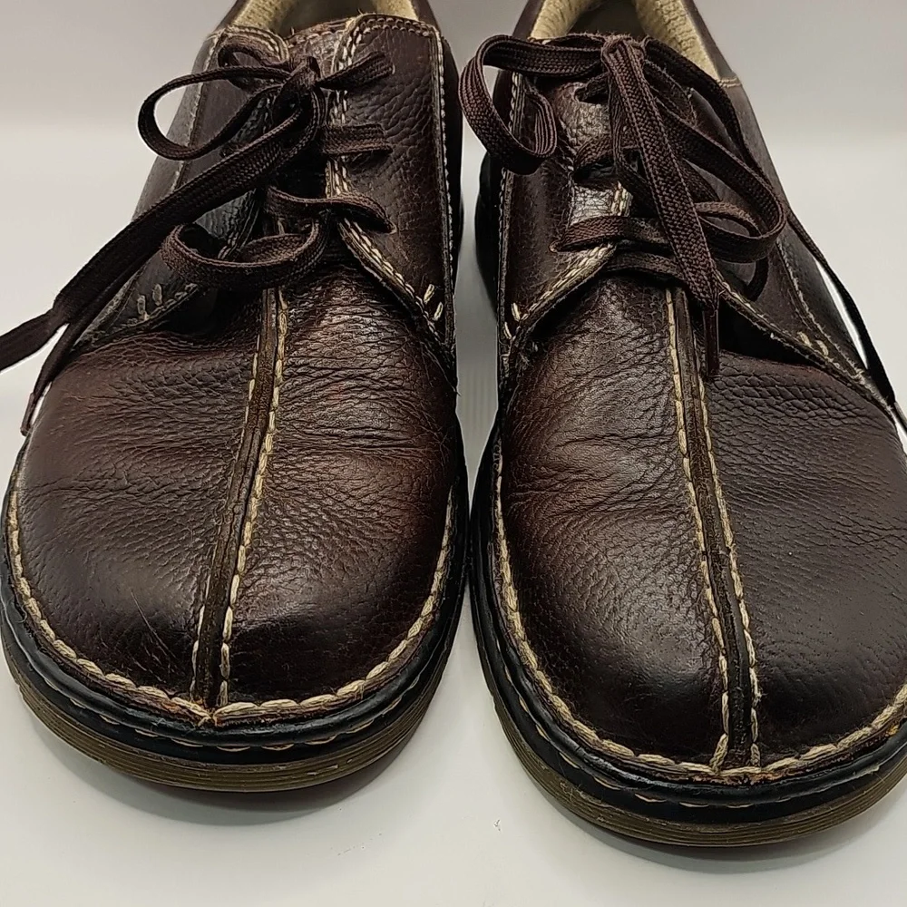 Doc Marten Ripley Split Toe 3 Eye Oxford Shoe Men’s Size 9M Brown - Picture 2 of 8